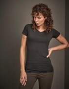 Dames T-shirt Extra Lang Stretch Tee Jays 455